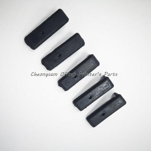 10 Pieces 36.017.084 Feeder Platen Rubber & 4 pcs Rubber Finger Holder GTO46 GTO52 Sucker Rubber Hood Sheet Separator