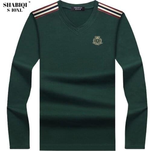 2019 fashion autumn long sleeve cotton comfortable polo shirt men casual plaid men polo Plus size 6XL 7XL 8XL 9XL 10XL