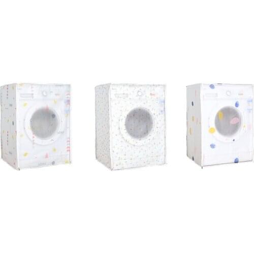 60*55*82cm Washing Machine Covers Transparent Waterproof Home Automatic Impeller Roller Dust NEW Durable Practical Accessories