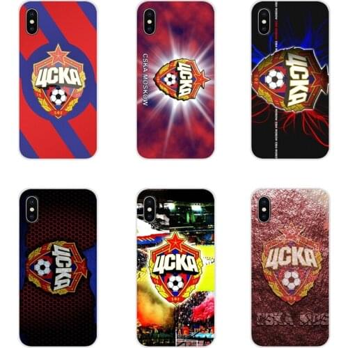 For Samsung Galaxy S3 S4 S5 Mini S6 S7 Edge S8 S9 S10 Lite Plus Note 4 5 8 9 CSKA Moscow Accessories Phone Cases Covers