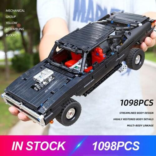 Mould King 13081 Super Muscle Car Compatible MOC 42110 Building Blocks Bricks Educational Toys Birthdays Gifts