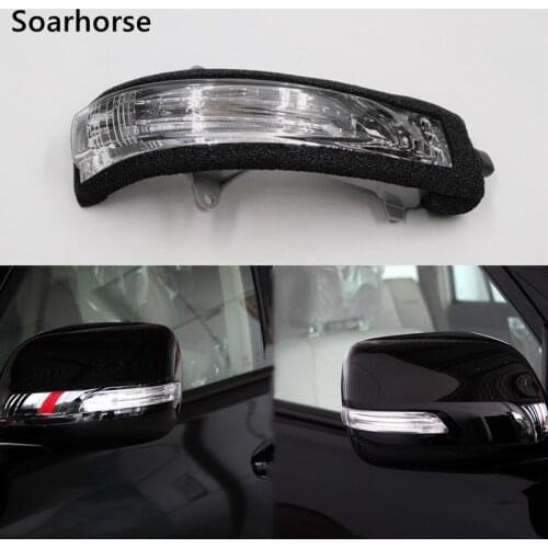 Soarhorse For Toyota Land Cruiser Prado 2009 2010 2011 2012 2013 2014 2015 Car Rear View Mirror Turn Signal Light