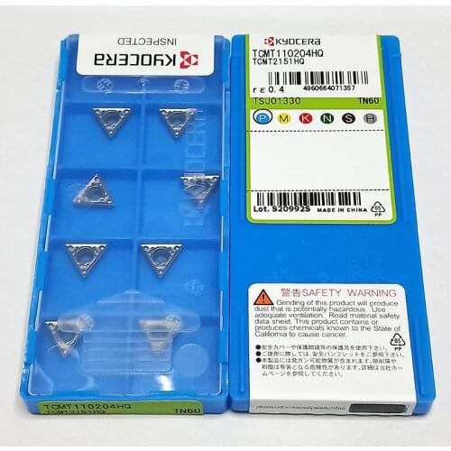 10pcs carbide inserts TCMT110204HQ TN60 TCMT110202HQ TCMT110208HQ free shipping