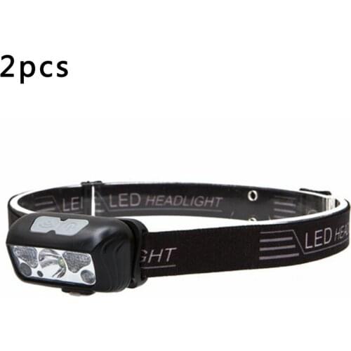Smart Dual-mode Waved Sensor Headlight USB Rechargeable Portable LED Outdoor Fishing Light Outdoor Head Lamp