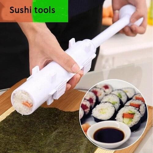 Sushi Maker Seaweed Rice Roll Tool Sushi Rolls Household Round Sushi Rice Ball Mold Diy Homemade Rice Ball Roll Kit for Beginner