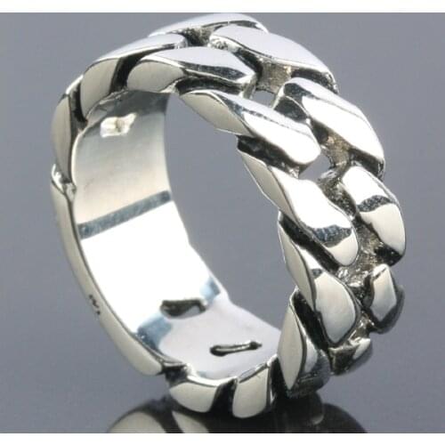 Steampunk Jewelry Men Ring Punk Hip Hop Hollow Stainless Steel Rings For Women Men Fashion Jewelry