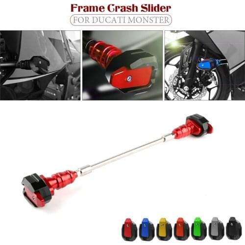 Motorcycle Falling Protection Frame Slider Fairing Guard Crash Pad Protector FOR Ducati Monster 696 795 796 1100