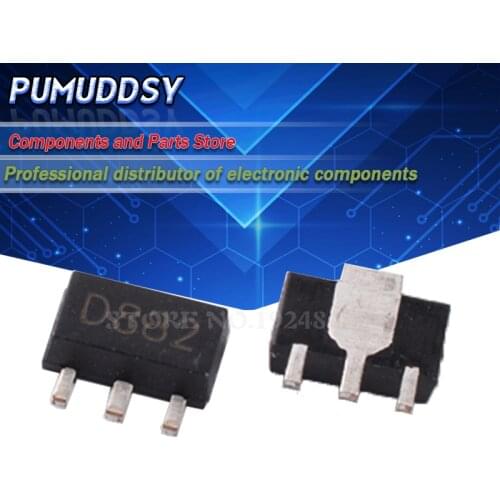 20PCS 2SD882 SOT89 D882 SOT SMD new and IC