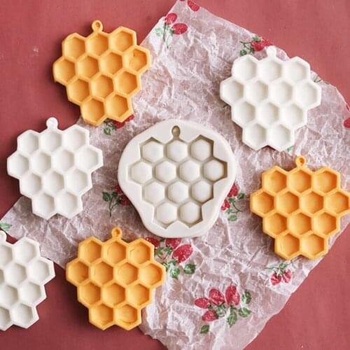 2020 New 1PC Baking Honeycomb Type Cake Silicone Mold Fondant Cake Chocolate Soap Candy Biscuit Sugar Mold Kitchen Accessories
