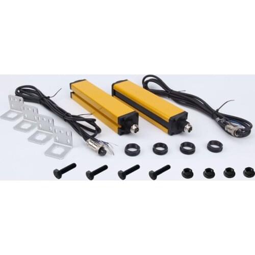 CHOAN GM2004J 20MM 4 Points Infrared Area Switch Safety Light Curtain Sensor Photoelectric Protection Device Relay Grating