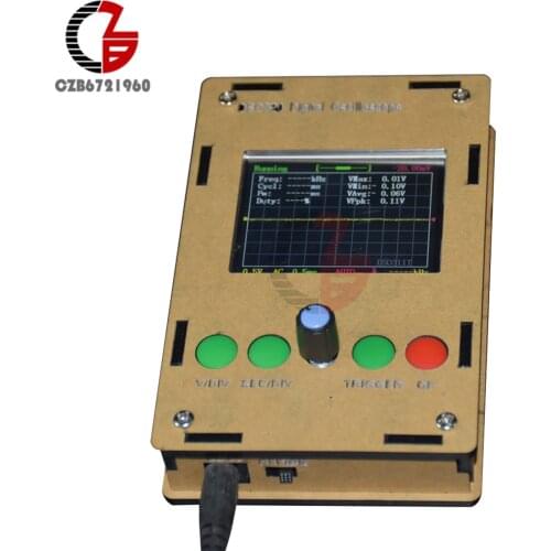 DSO311 Assembled Digital Oscilloscope STM32 12-Bit with Case Box Shell Mini 2.4" TFT LCD Display DC 9V 200mA Replace DSO138