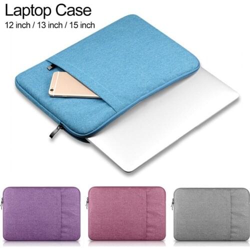 Hot Sales 12/13/15inch Notebook Bag Laptop Sleeve Pouch Protective Case Cover for MacBook