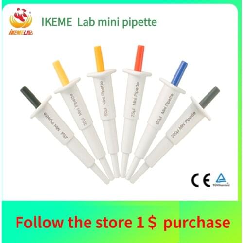 Mini Pipette Fixed Volumn Pette Micro Pipettor Compatible With Universal 200μl Tips