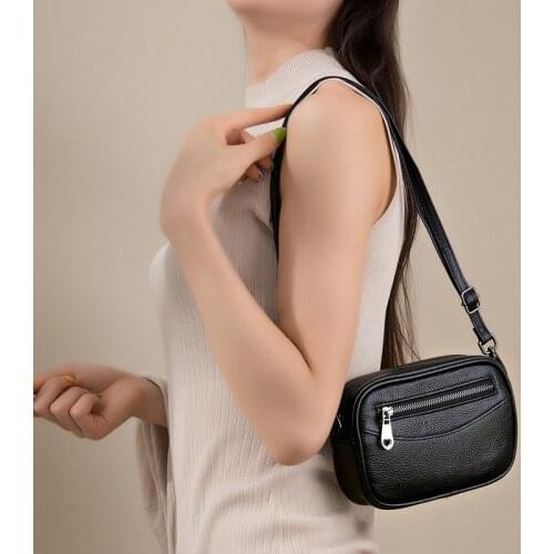 Fashion Handbag Women Small Bag Genuine Leather Luxury Crossbody Bag for Woman Designer Ladies Shoulder Messenger Bags Purse