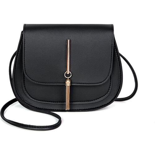 Fashion Small Messenger Bags Crossbody Bags for Women 2020 Mini Tassel Leather Shoulder Bag Bolsas Ladies Phone Purse