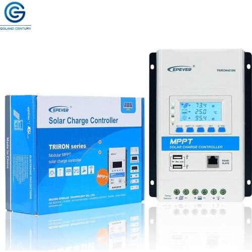 Epever TRIRON Series Modular 40A MPPT solar Charge Controller 12V/24V 150V PV Input TRIRON 4215N Solar Regulator