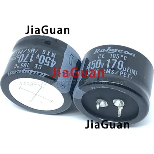 4PCS NEW Japan RUBYCON MXG 450V170UF 35X22MM 170UF450V electrolytic capacitor 170UF 450V ce 170uF/450v