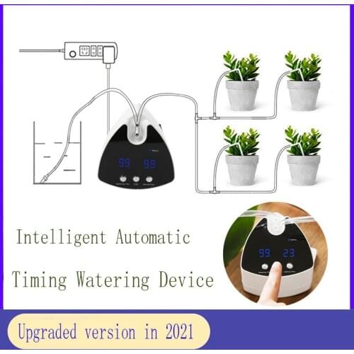 New Garden Smart Drip Irrigation Timer System Controller Self-Watering Kit Intelligent Automatic Watering Device for Plant Poted