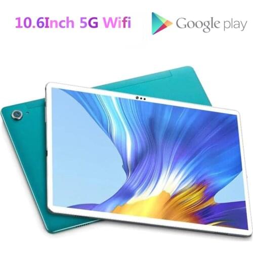 New 10.6 Inch phablet Tablet PC 10 Deco Core 4GB RAM 128GB ROM 4G LTE Phone Call 13MP Camera 2.4G + 5g wifi tablet Android 8.0