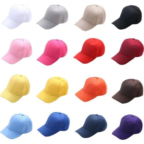 Solid Summer Hat Cap Children Teenagers Hat Show Kids Hat Boys Girls Hats Caps Summer Sunhat Newborn Baseball Cap Детские Шапки
