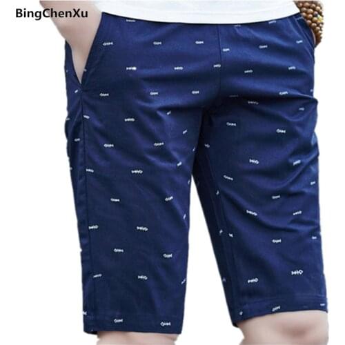 2019 New Shorts Men Hot Sale Casual Beach Shorts Homme Quality Bottoms Elastic Waist Fashion Brand Boardshorts Plus Size 5XL 638