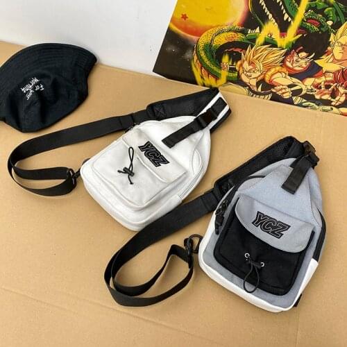 Tactical Men Chest Bag Designer Cool Shoulder Crossbody Bags for Hip Hop Streetwear Bag Short Trip Travel Messenger Bags