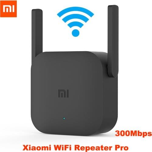 Xiaomi Mijia WiFi Repeater Pro 300M Mi Amplifier Network Expander Router Power Extender Roteador 2 Antenna for Router Wi-Fi