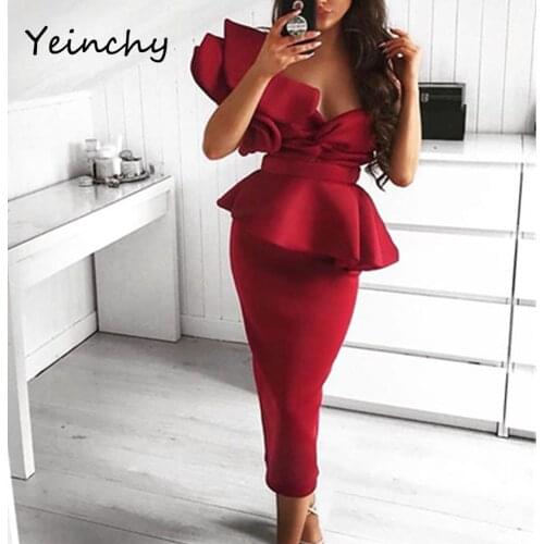 Yeinchy Off-the-shoulder Summer Dresses