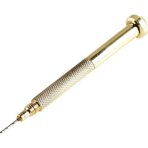 1pc DIY gold Corner hand drill piercing Nail Art Gel UV Acrylic Tips Pierce Tool