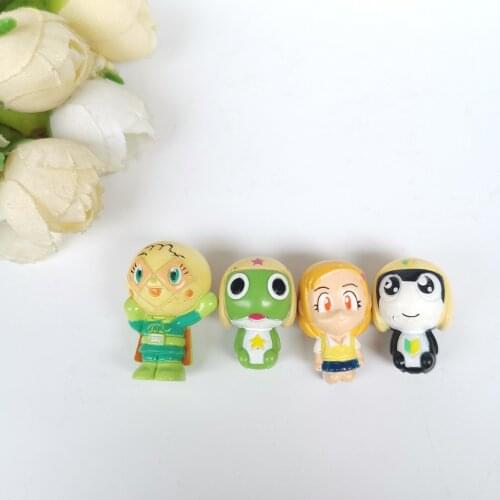 100PCS/lot Japanese Cartoon Action Figure 2.5cm Doll Kids Toys Collection Birthday Gift Home Decoration