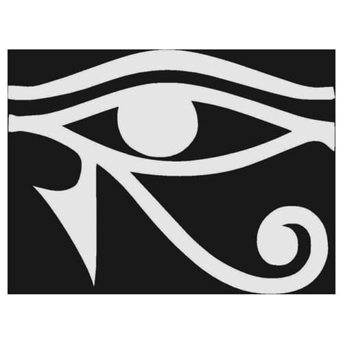 13cm x 10cm for EYE OF RA HORUS Egyptian God Vinyl Decal Sticker Window Wall Bumper Pagan Symbol Car Stickers