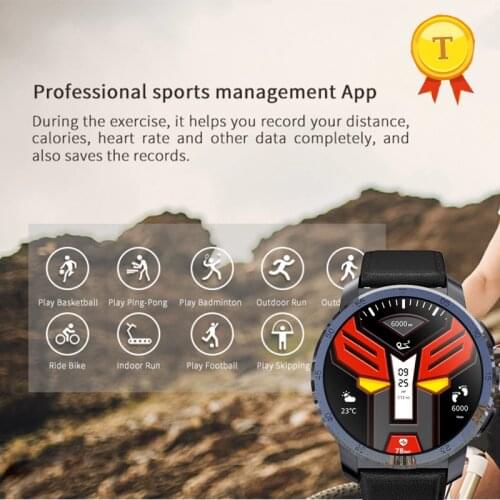 3GB+32GB Dual 4G Android 7 Smart watch support WIFI GPS Sim card IP67 Waterproof MT6739 Smart Watch Phone man with big battery
