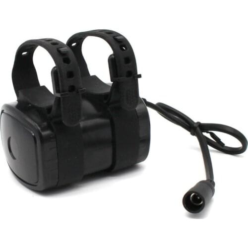 6 x 18650 9600mAh 8.4V Waterproof lithium ion Rechargeable Battery Pack For Bike Bicycle Light Head lamp Free shipping