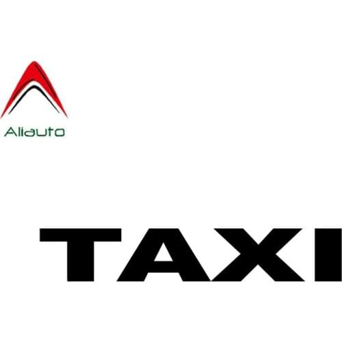 Aliauto Waterproof Car Sticker Fashion TAXI Letters Vinyl Personality Sunscreen Decals Motorcycles Accessories,17cm*3cm