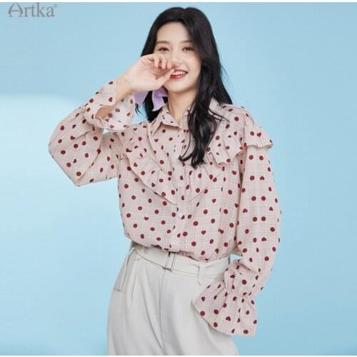 Artka Blouses With Sleeves