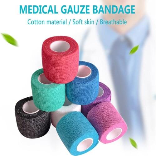 24 Pcs Elastic Tape Kinesiology Athletic Recovery Kneepad Sports Muscle Pain Relief Knee Pads Support Gym Fitness Bandage