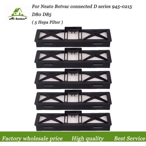 5PCS/lot HEPA Filter for Neato Botvac Connected D Series Ultra Performance Filters Replaces for Neato D Series 945-0215 D80 D85