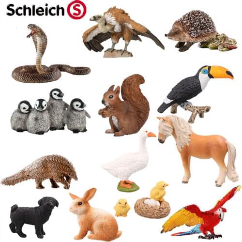 Refined Simulation Animal Hedgehog Owl Cobra Macaw Bat Rattlesnake Vulture Otter Peacock Pangolin Squirrel Toy model