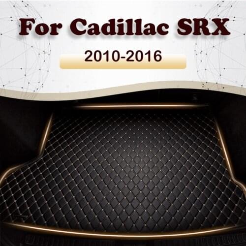Car trunk mat for Cadillac SRX 2010 2011 2012 2013 2014 2015 2016 cargo liner carpet interior accessories cover