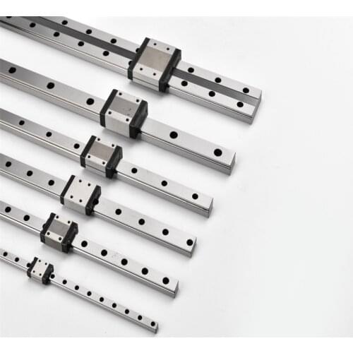 Linear-guide-rail 3D-printer machinery-arm MGN 12C MGW 12mm L-1000~1500 mm