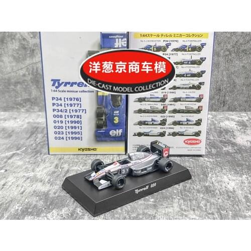 KYOSHO 1/64 Tyrrell 020 #3 Braun Collect die casting alloy F1 RACING trolley model