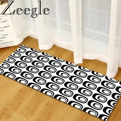 Soft Absorbent Floor Mat Kitchen Carpet Anti-slip Flannel Kids Room Bedside Carpet Rugs Entrance Doormat Home Decor Tatami Mats