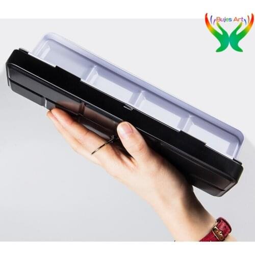 12/24 color German Schminke solid watercolor iron box set painting pigments art supplies