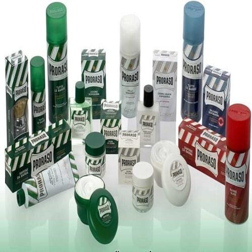 Proraso Sandalwood and Shea Butter Concise Shaving Soap 150 ml + Shaving Bowl + Shaving Brush