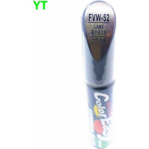 Car scratch repair pen, auto painting pen brown color for volkswagen polo golf 6,7 touran passat tiguan CC ,car painting pen