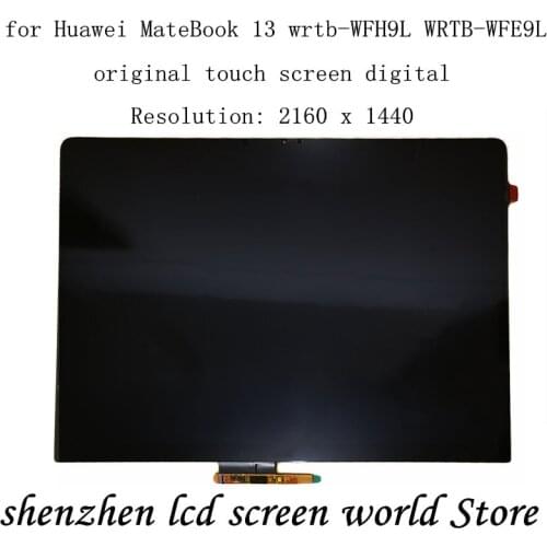 Brand new original suitable for Huawei MateBook 13 WRT-W19 WRTB-WFE9L touch LCD screen 2160x1440 resolution 13 inch 2k LCD scree