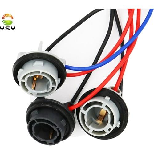 YSY 50pcs LED 1156/1157 ba15s bau15s bay15D Bulb Socket Base Car Lamp Light Socket Adapter Connector Plug Holder female holder