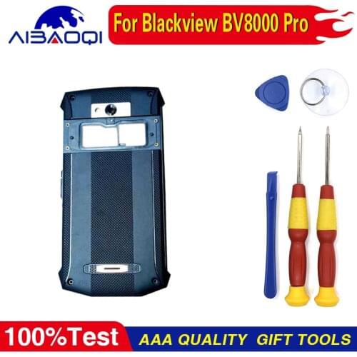 Protective Battery Case Back Cover+LoudSpeaker+Fingerprint for Blackview BV8000 Pro Phone Perfect Replacement Parts Free Tools