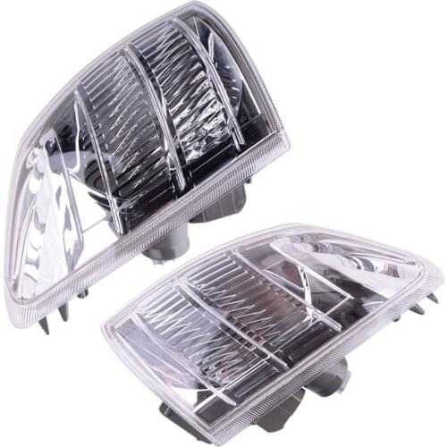 1 Pair Car Front Corner Turn Signal Light Lamp Fit For Nissan X-TRAIL XTRAIL T30 2001 2002 2003 2004 2005 2006 2007 ABS