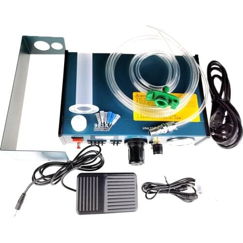 Digital display Auto Glue Dispenser Solder Paste Liquid Controller Fluid Dropper YDL-983A 983A Professional Precise